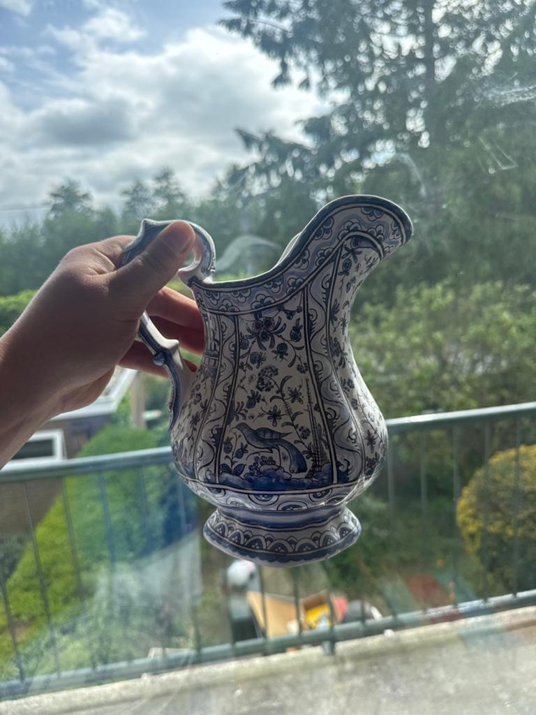 Antieke Portugese kan - Coimbra stijl, 17e eeuw, Ophalen of Verzenden