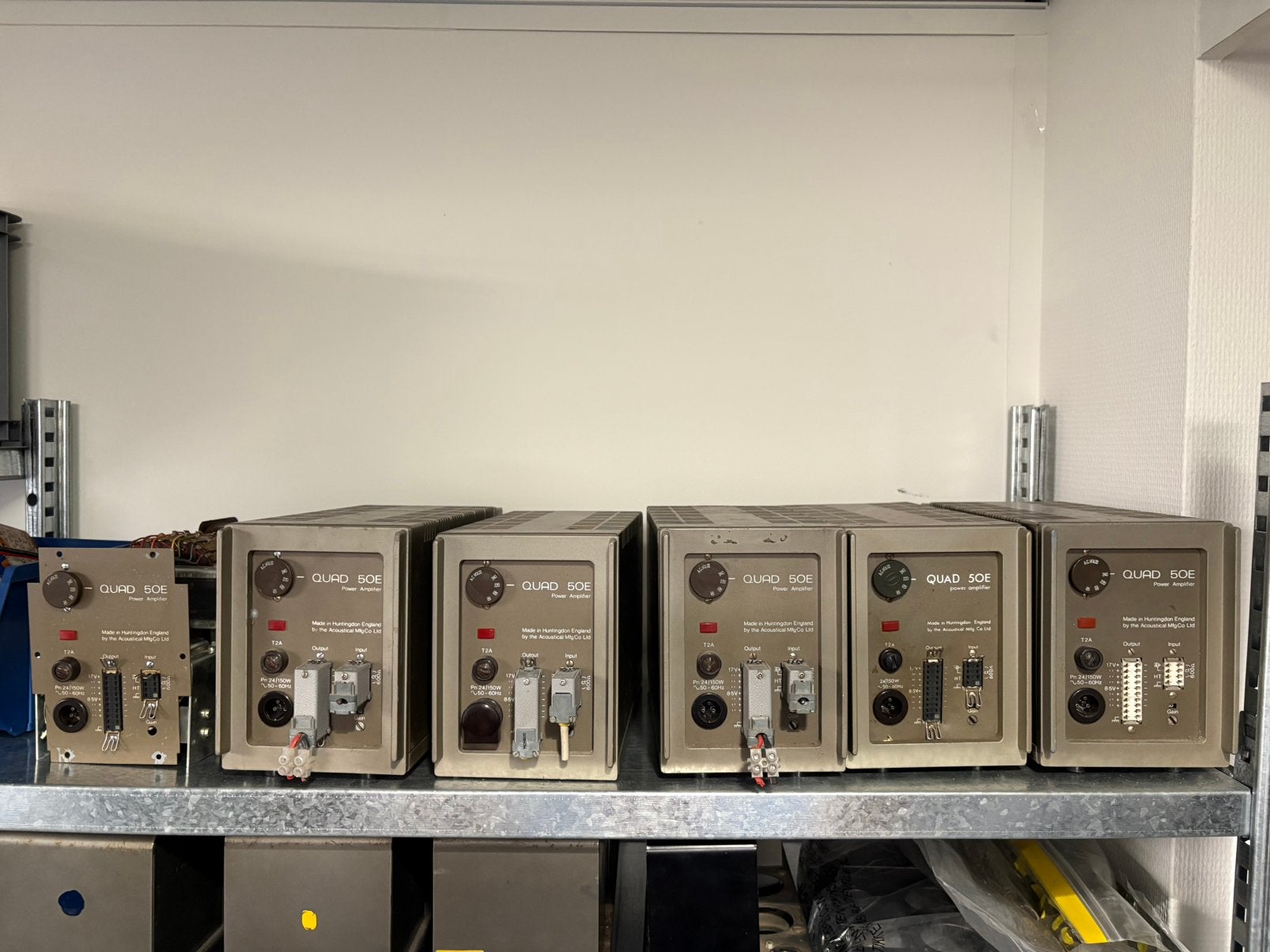 Quad 50E 6x opknappers, Audio, Tv en Foto, Versterkers en Receivers, Minder dan 60 watt, Overige merken, Ophalen