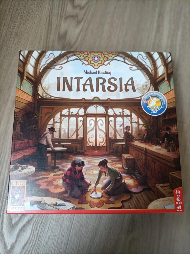 Intarsia 999 games bordspel, Ophalen, Zo goed als nieuw, 999 Games bv