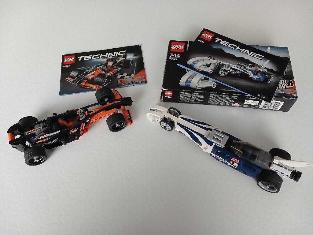 LEGO Technic Zwarte Racewagen – 42026, Lego, Compleet, Ophalen of Verzenden, Zo goed als nieuw