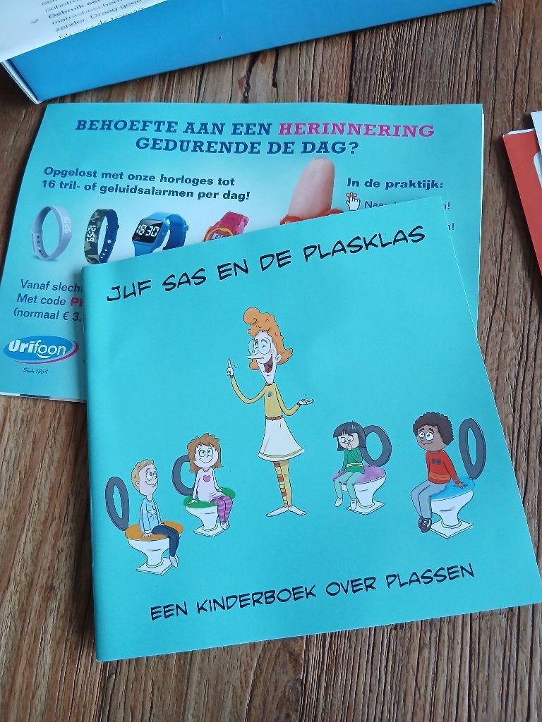 Urifoon Mickey plaswekker met boekje en handleiding, Ophalen of Verzenden, Gebruikt