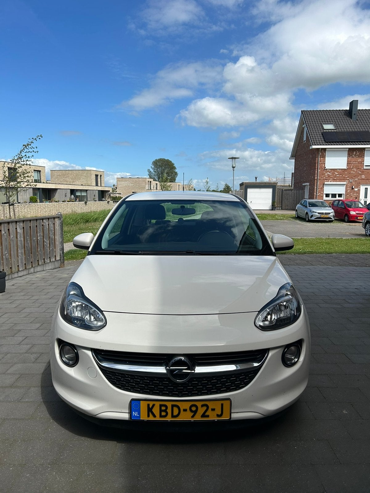 Opel ADAM 1.2 Ecoflex Start/stop 70PK 2016 Wit, Ophalen of Verzenden