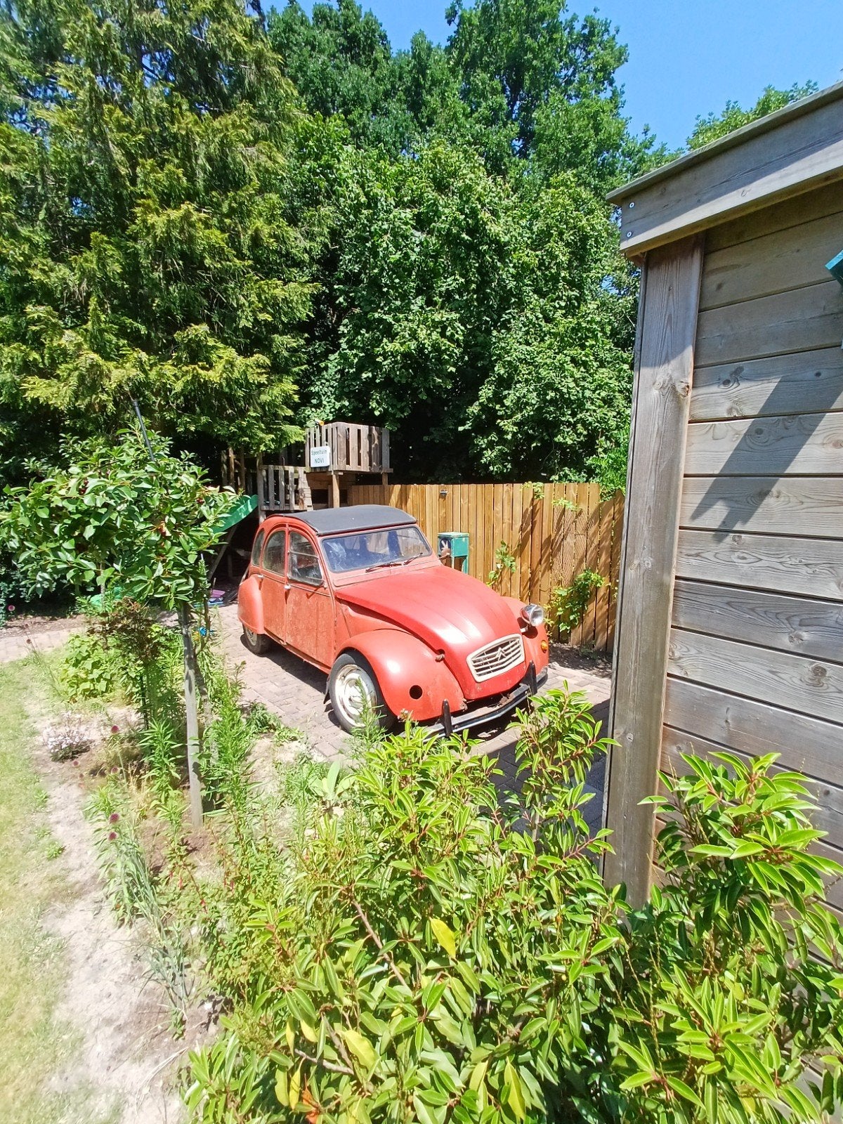 Koets 2cv lelijke eend, Ophalen, Gebruikt, Citroën, Voor