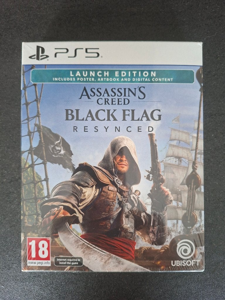 Assassin's Creed Black Flag Resynced Launch Edition gesealed, Verzenden, Nieuw