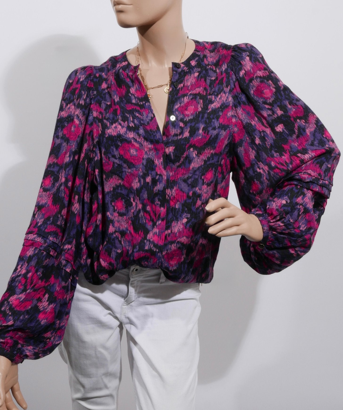 FABIENNE CHAPOT Hollie blouse maat 36 ZGAN, Ophalen of Verzenden, Zo goed als nieuw, Maat 36 (S), Zwart