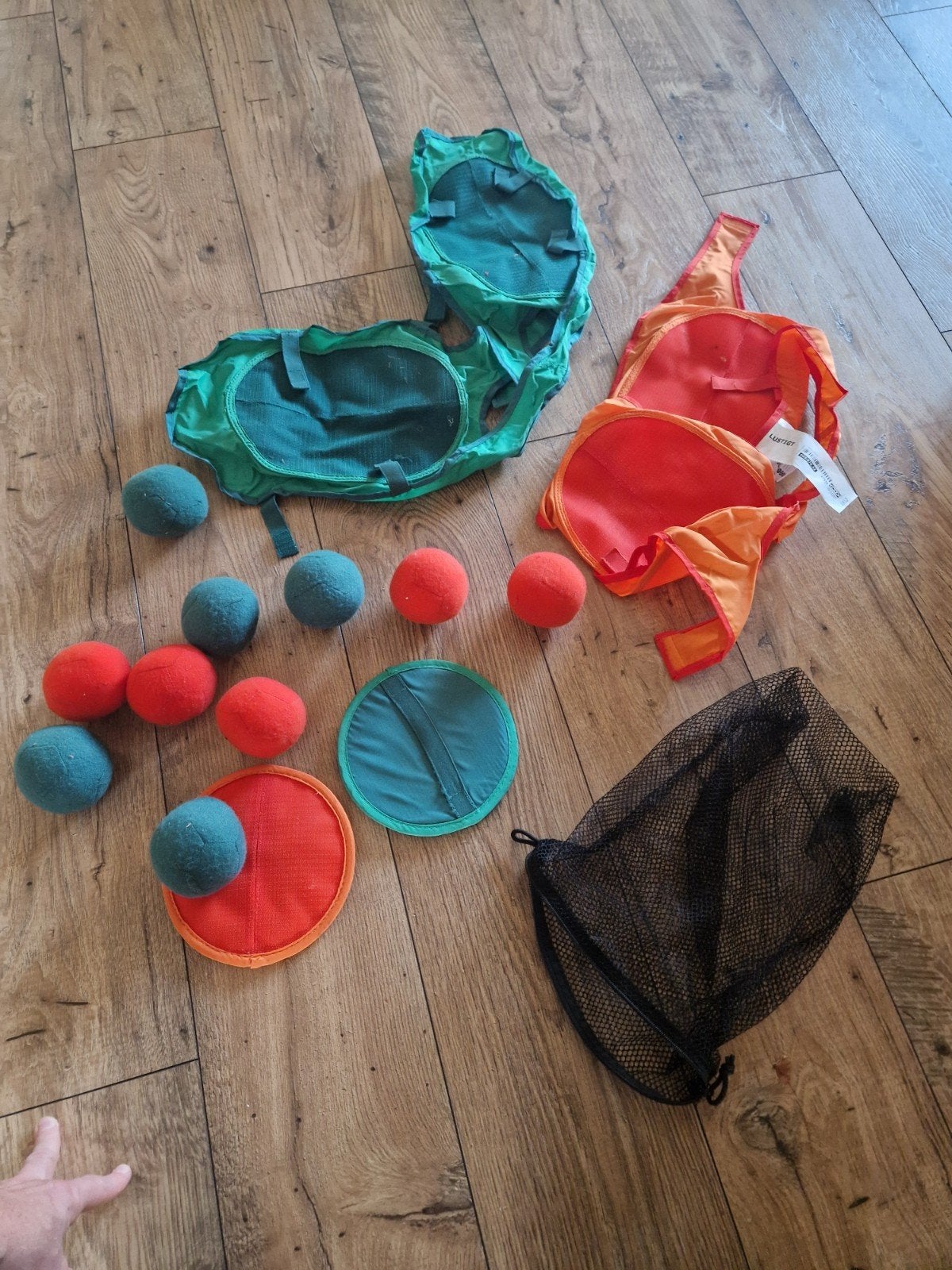 IKEA LUSTIGT werpspel met ballen en klitteband, Ophalen, Gebruikt, Jongen of Meisje