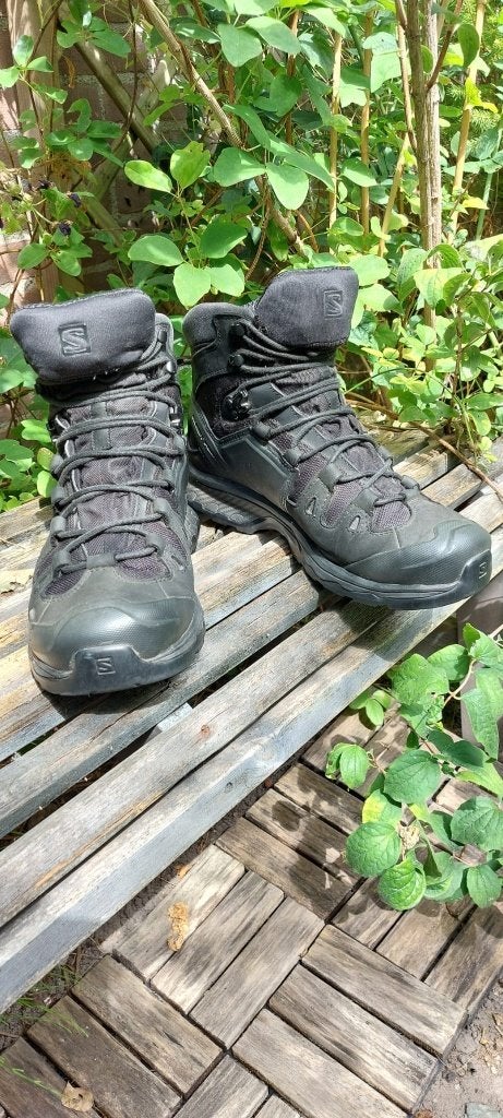 Salomon Forces Quest 4D GTX Forces 2  maat 43 1/3, Zwart, Ophalen of Verzenden, Salomon, Gedragen