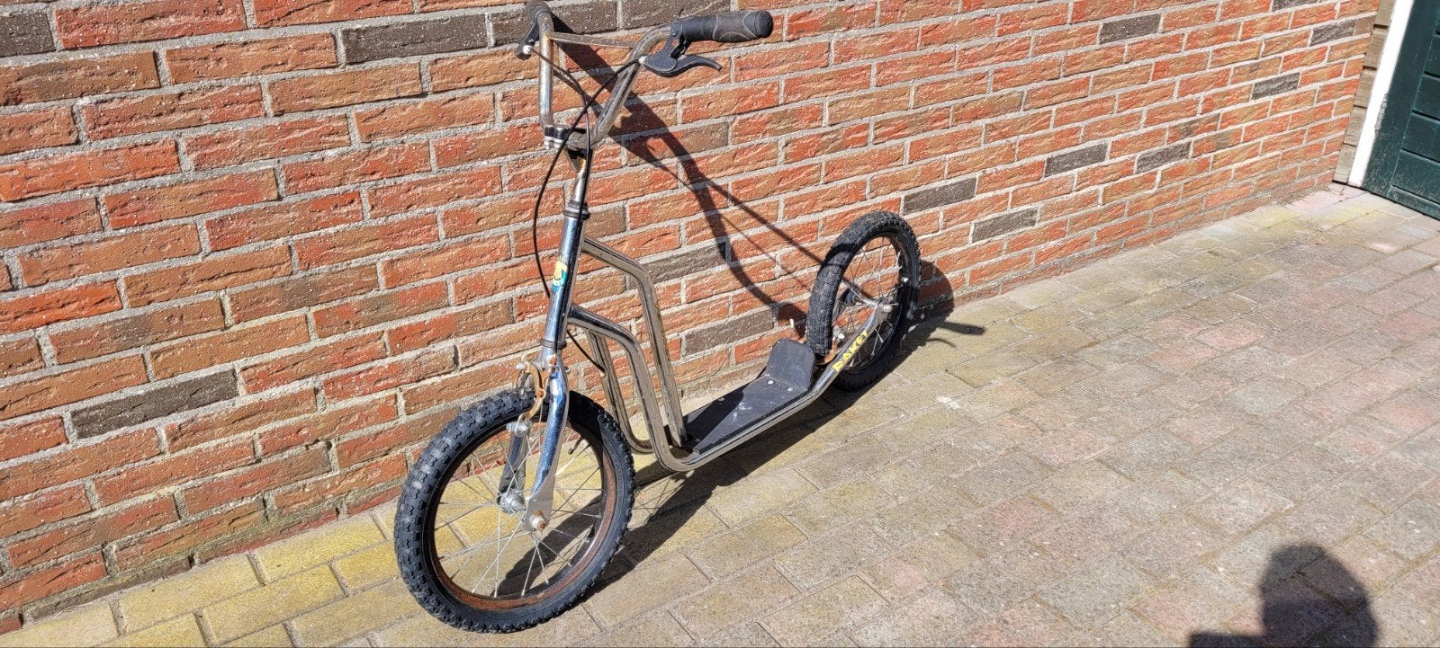 Stoere Kickbike step met luchtbanden, Fietsen en Brommers, Gebruikt, Info@kickbike.com, Ophalen of Verzenden, Kickbike