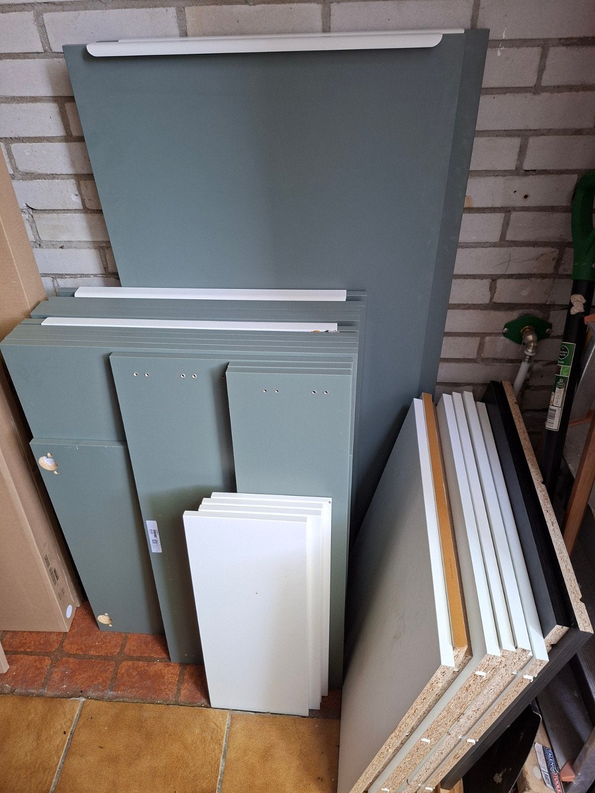 IKEA Utrusta ladefront, Bodarp keukendeuren, scharnieren, Hout, IKEA, Ophalen of Verzenden, Meerkleurig