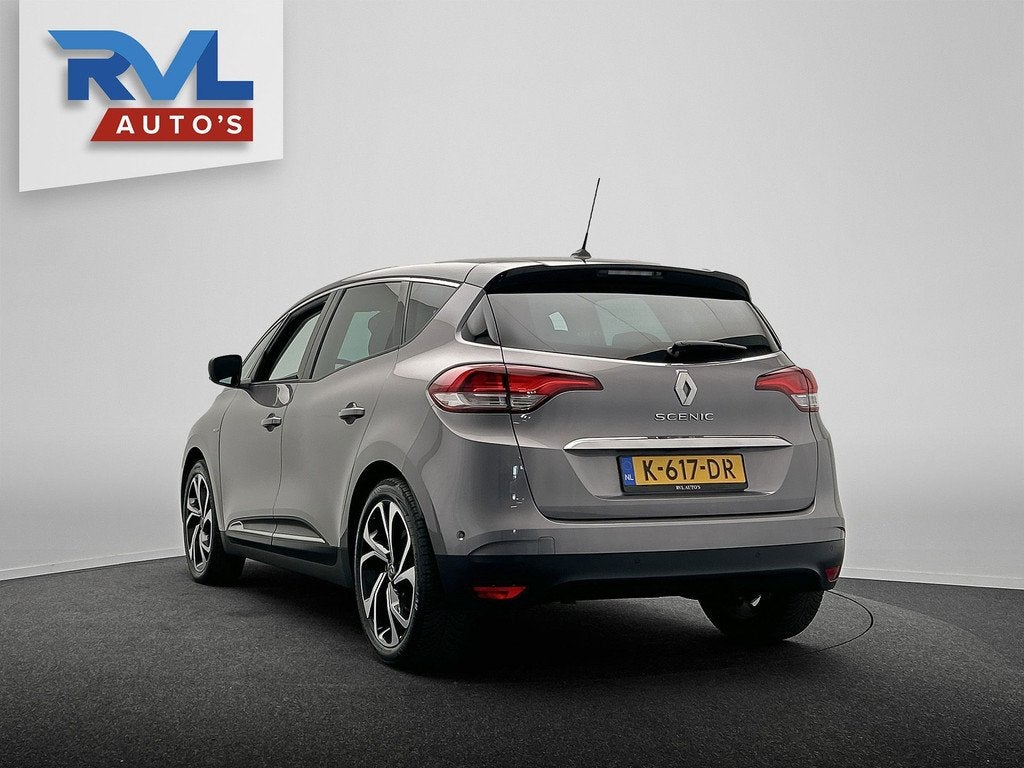 Renault Scénic 1.3 TCe Bose | Origineel NL | 1e Eigenaar |, 4 cilinders, Leder en Stof, Origineel Nederlands, Zilver of Grijs