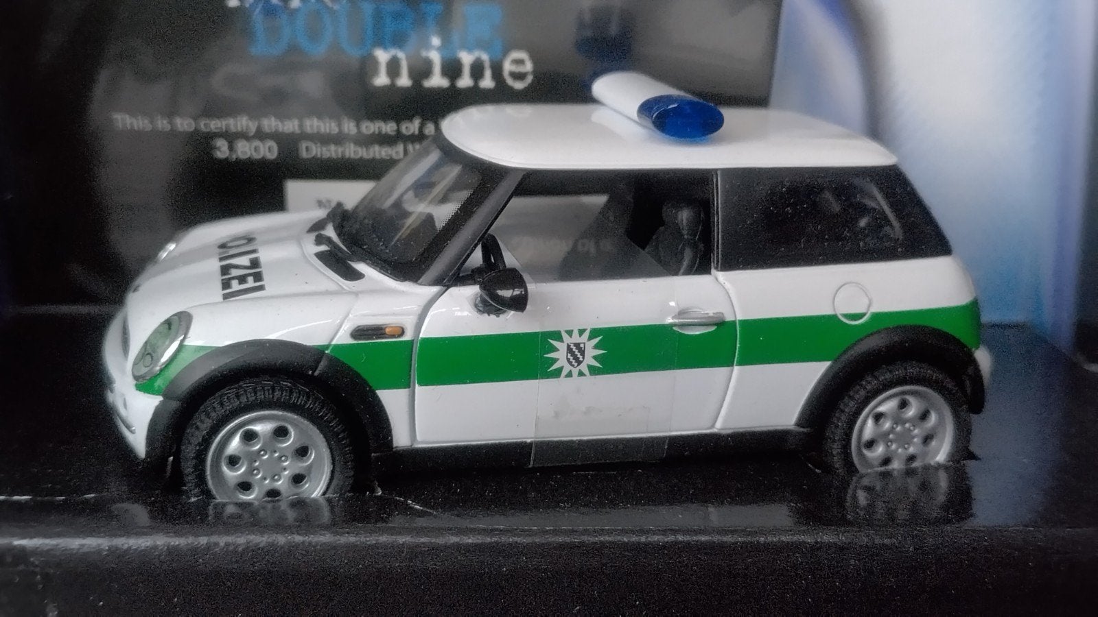 Mini Cooper R50 Polizei 1:36 Corgi Classics Pol, Corgi, Auto, Verzenden, .