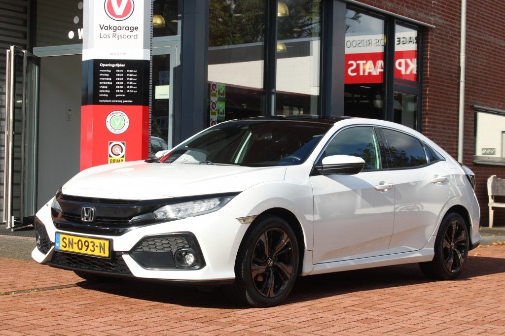Honda Civic 1.0 i-VTEC *Executive* | Carplay | Schuifdak | A, Auto's, Gebruikt, 129 pk, Bedrijf, 3 cilinders