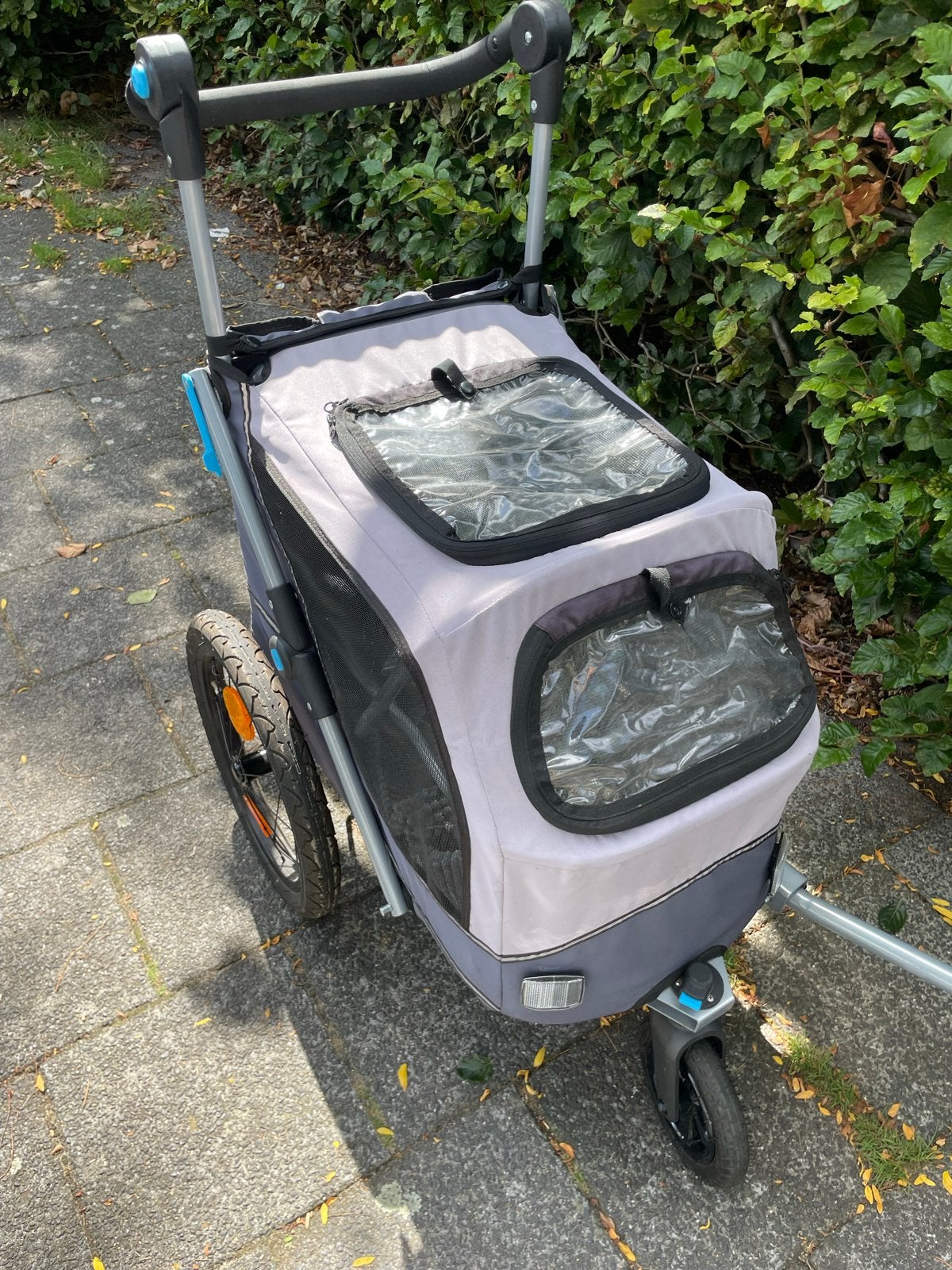 Trixie hondenfietskar en buggy ineen maat S met extra’s, Dieren en Toebehoren, Ophalen, Zo goed als nieuw
