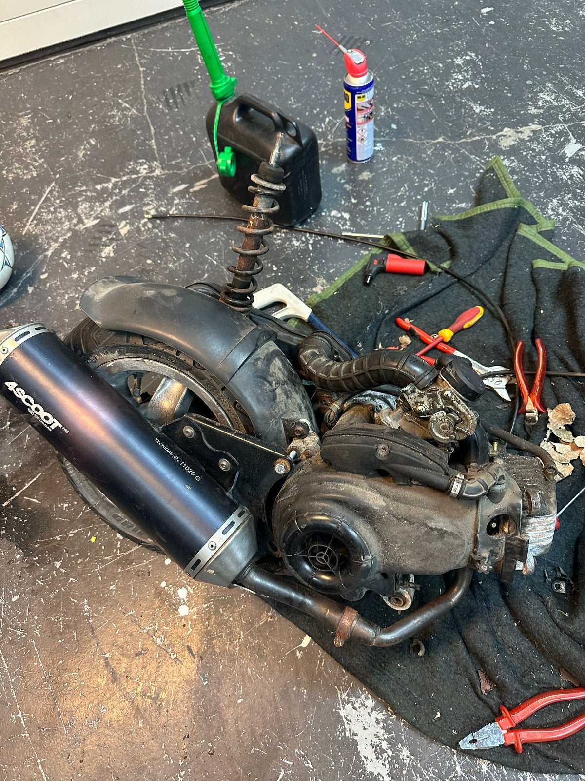 Piaggio Zip 50cc 4T Blok met Brom Vertanding, Ophalen of Verzenden, Gebruikt, Blok, Piaggio