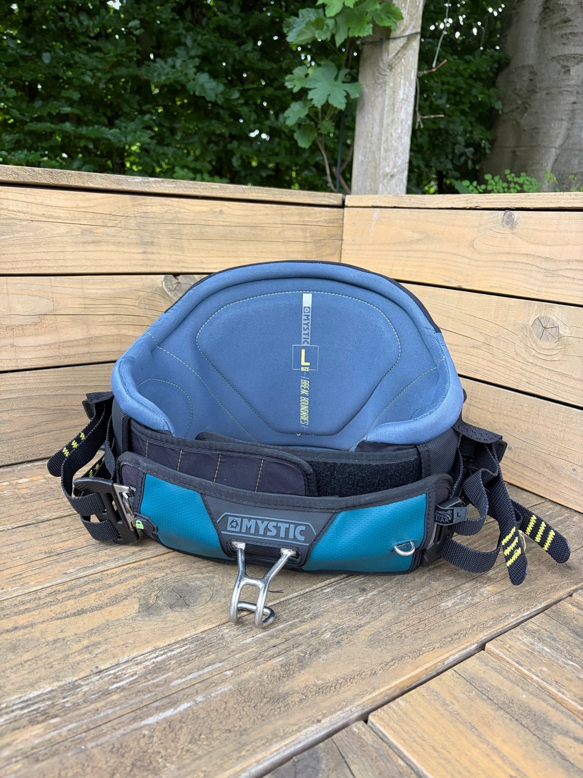 Mystic Star Waist Harnas Trapeze - Maat L, Watersport en Boten, Kitesurfen, Gebruikt, Trapeze, Geen board, Ophalen of Verzenden