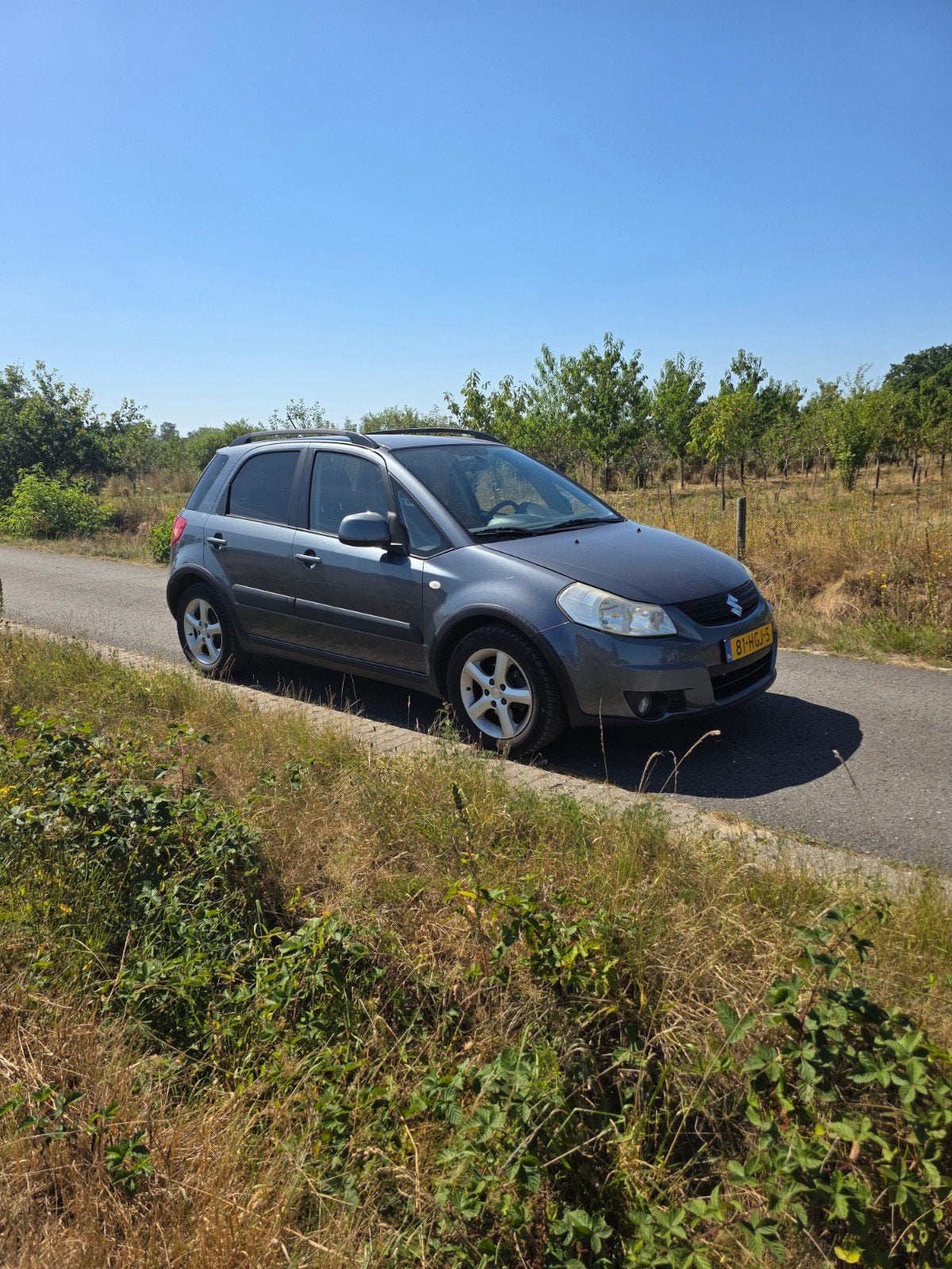Suzuki SX4 1.6 2008 Grijs, 15 km/l, 4 cilinders, 49 €/maand, Origineel Nederlands
