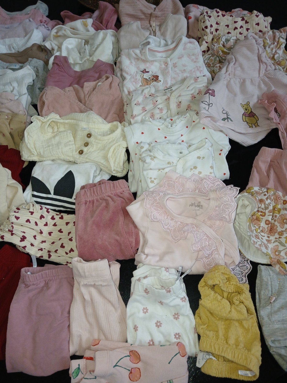 BABY MEISJES KLEDING MAAT 62. & KINDERWAGEN PARASOL, Kinderen en Baby's, Babykleding | Maat 62, Ophalen of Verzenden, Meisje