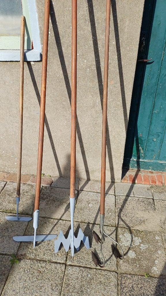 Schoffels en cultivators - diverse maten, Ophalen, Gebruikt, Schoffel, Onbekend