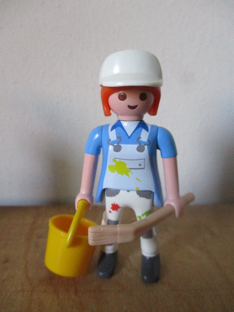 Playmobil 70160 figure, schilder, Kinderen en Baby's, Speelgoed | Playmobil, Ophalen of Verzenden, Gebruikt