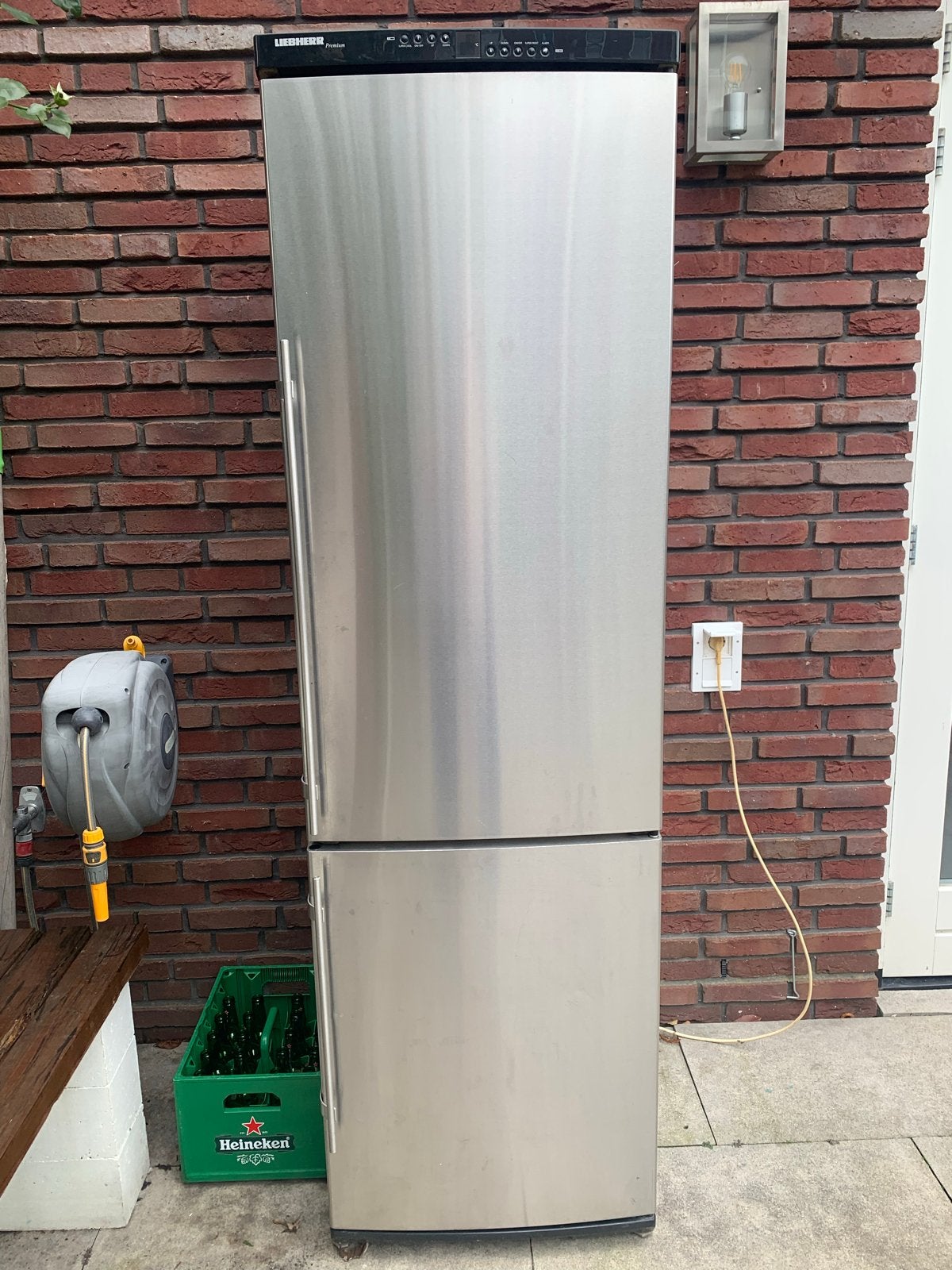 Liebherr Premium Koel-vriescombinatie RVS, Witgoed en Apparatuur, Ophalen, Gebruikt, 200 liter of meer, 60 cm of meer