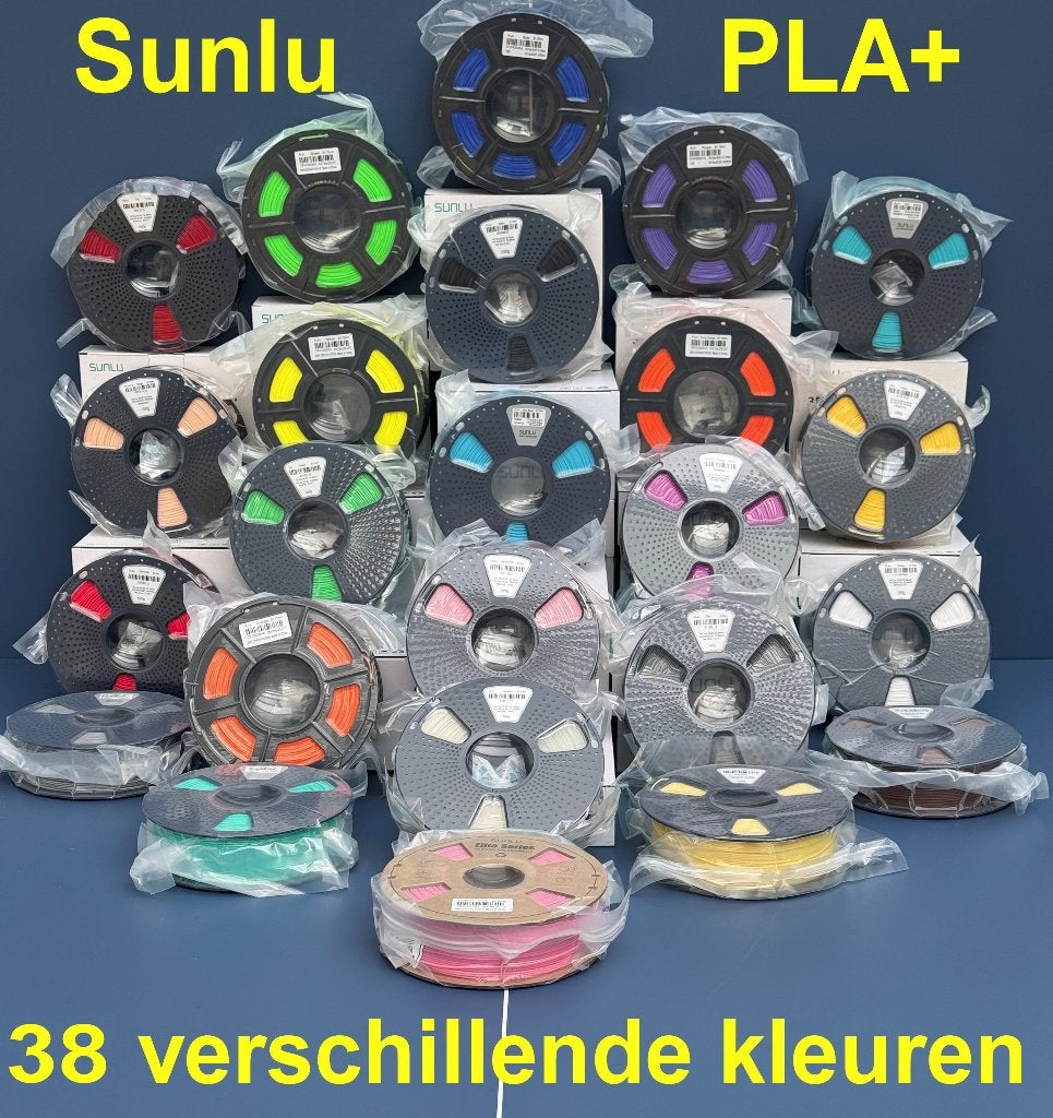 Sunlu PLA+ Filament - 38 verschillende kleuren!, Ophalen of Verzenden, Nieuw, Filamentrollen