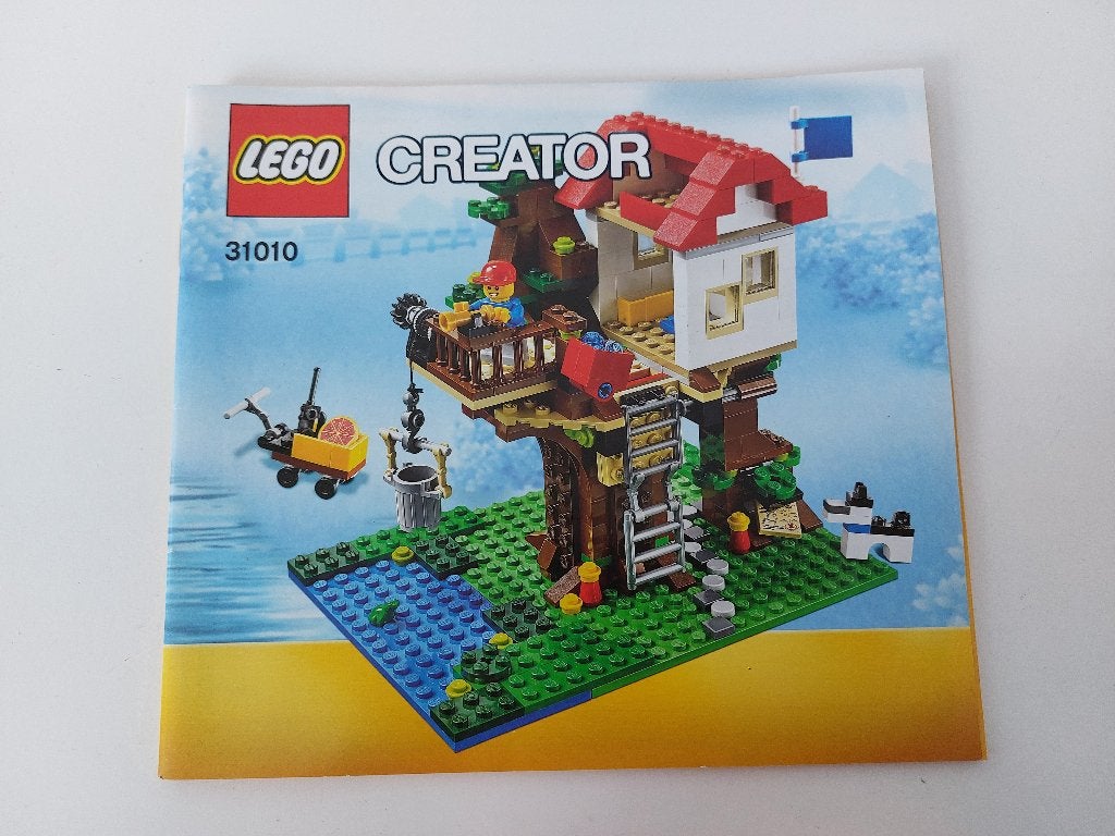 Lego Creator 31010 Treehouse / boomhut, Compleet, Gebruikte blokjes met nopjes, Lego, Ophalen of Verzenden