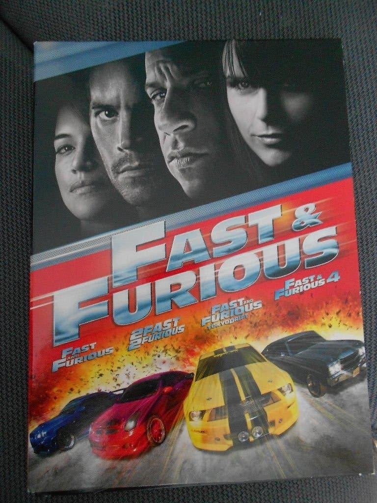 Fast & Furious 4 DVD boxset, Vanaf 12 jaar, Ophalen, Gebruikt, Actie