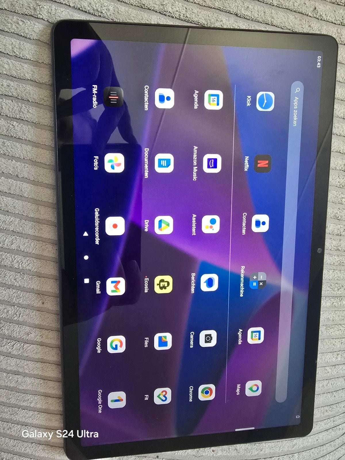 Lenovo Tab M10 Plus 3e Generatie Tablet - Zo goed als nieuw, Computers en Software, 10 inch, Ophalen of Verzenden, Zo goed als nieuw