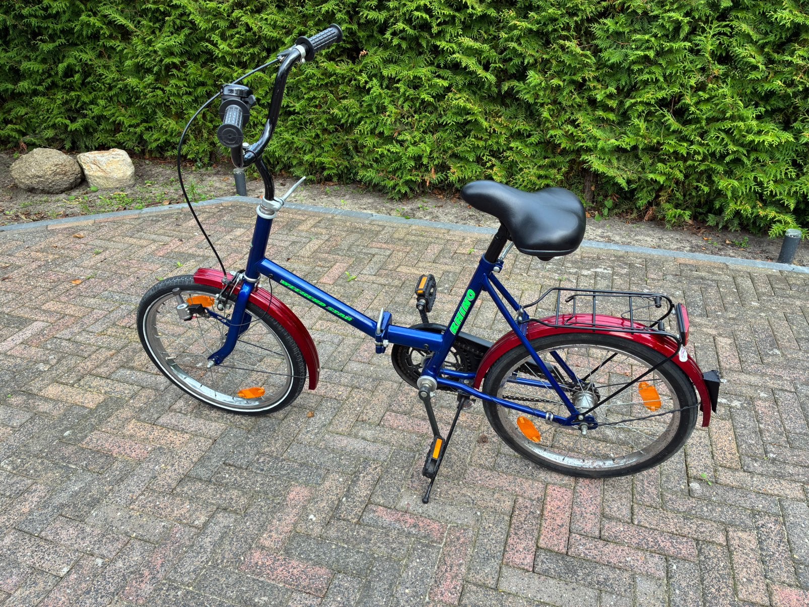 Rhino Weekend Star Vouwfiets vouw fiets OV Boot, Gebruikt, Ophalen, Overige merken, Totaal opvouwbaar