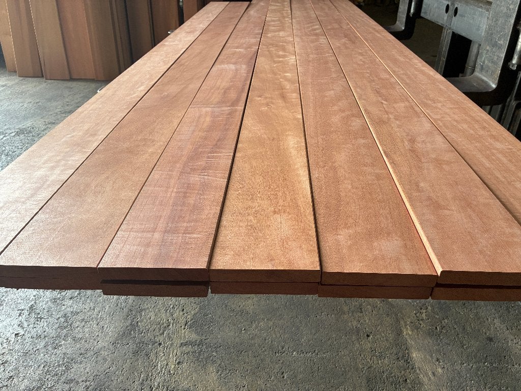 vlonderplanken-planken-schutting-Hardhout-Mukulungu-21x138mm, Ophalen, Nieuw, Hout