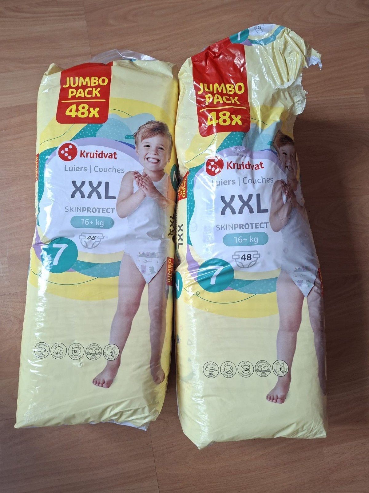 Kruidvat Luiers en Pyjamabroekjes Maat 7 (XXL), Ophalen of Verzenden, Nieuw