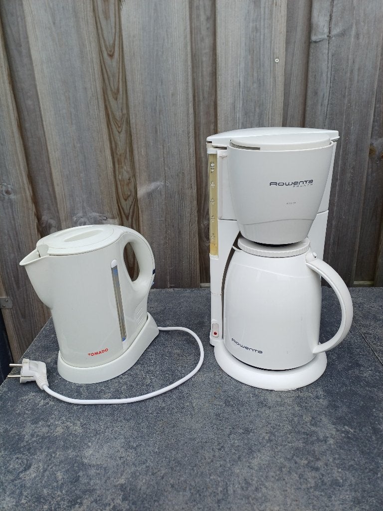 Waterkoker en koffiesetapparaat, Caravans en Kamperen, Ophalen of Verzenden, Gebruikt