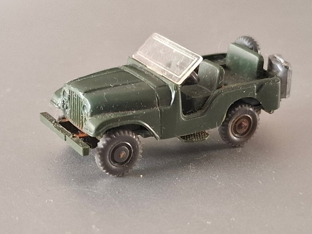 1:87 militair leger Jeep WIking € 5,5, Verzenden, Zo goed als nieuw, Auto, Wiking