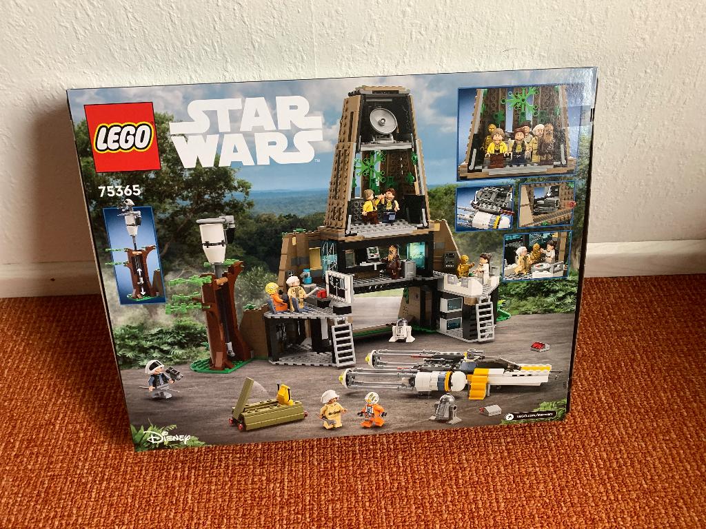Lego 75365 - STAR WARS Rebellenbasis op Yavin 4 NIEUW!!, Ophalen of Verzenden, Nieuw, Complete set, Lego