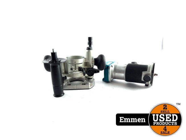 Makita DRT50ZJX9, Houtfrees, Incl. Alle Accessoires | Netjes, Makita, Zo goed als nieuw, Support@makita.com, Makita Corporation, 3-11-8, Sumiyoshi-cho, 
Anjo, Aichi 446-8502
Japan