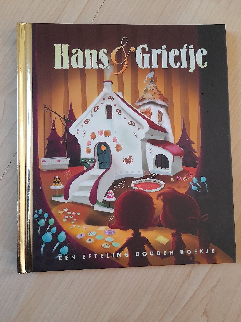 HANS EN GRIETJE EEN EFTELING GOUDEN BOEKJE, Ophalen of Verzenden, Zo goed als nieuw