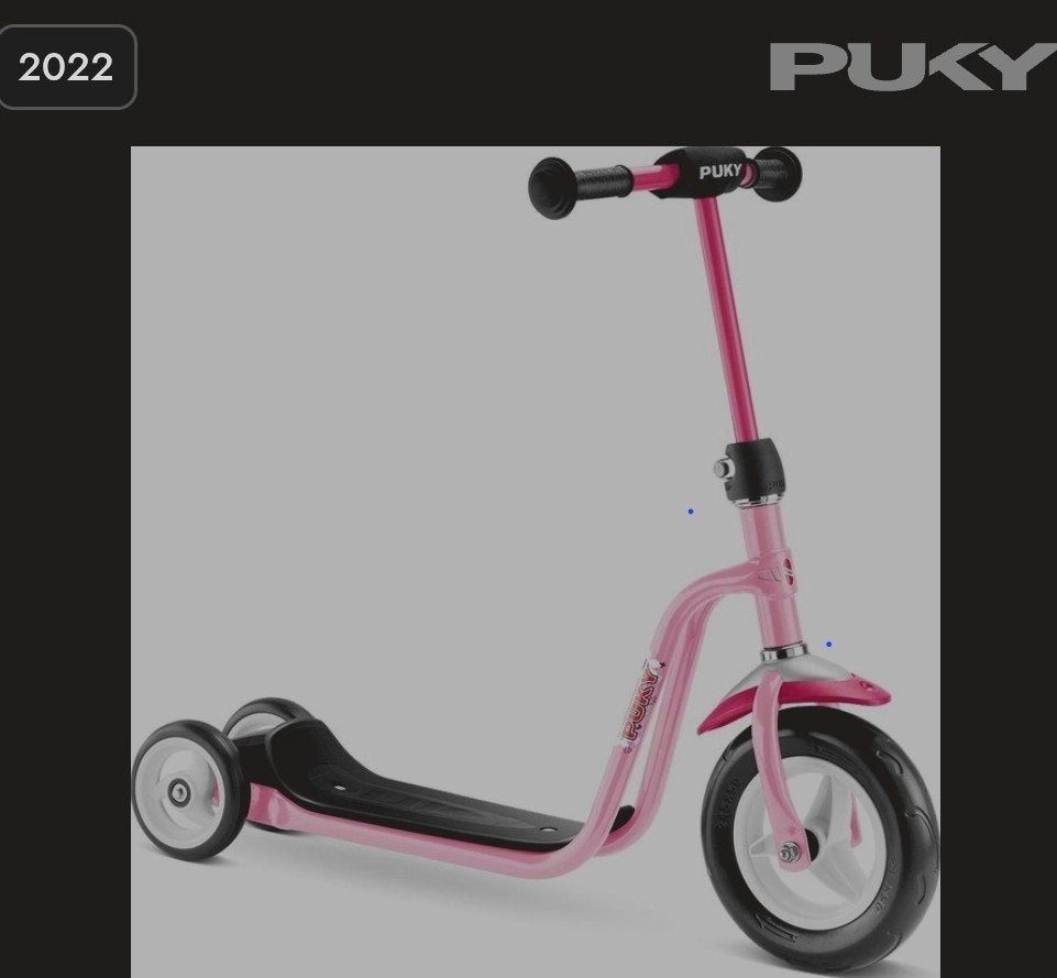 Roze Step met 3 wielen van Puky, Ophalen, Gebruikt, Gewone step, Puky