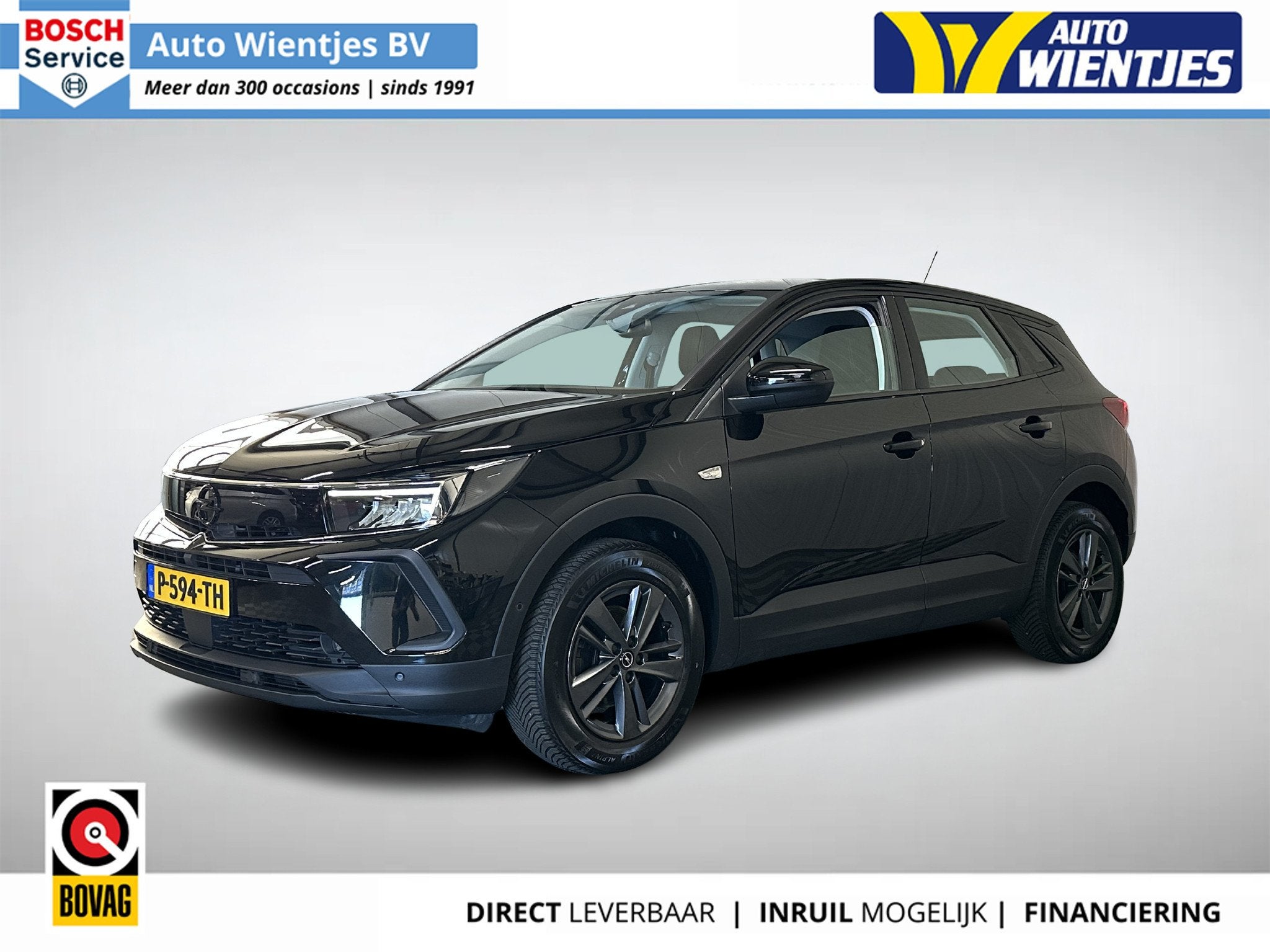Opel Grandland 1.2 Turbo | Business Edition | Carplay | Came, Auto's, LED verlichting, Gebruikt, Euro 6, 1199 cc