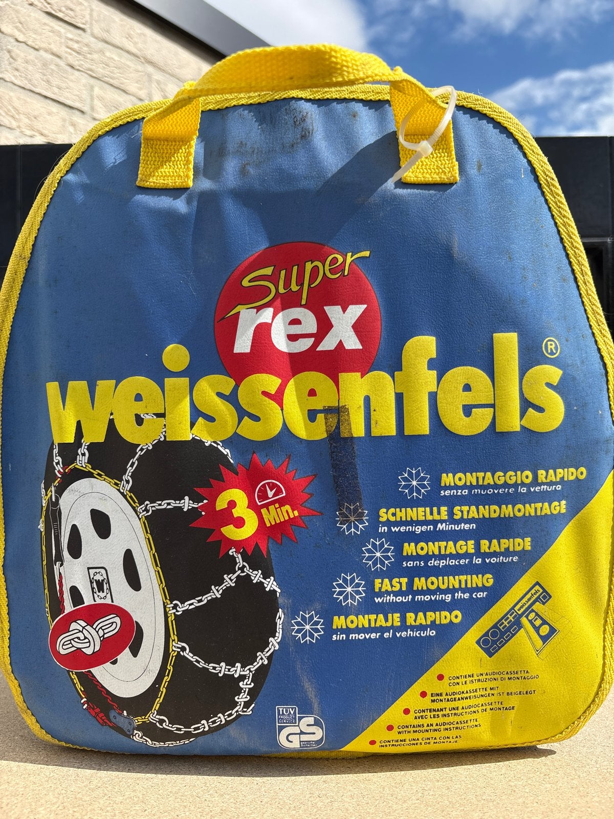 Weissenfels sneeuwkettingen, Ophalen, Zo goed als nieuw