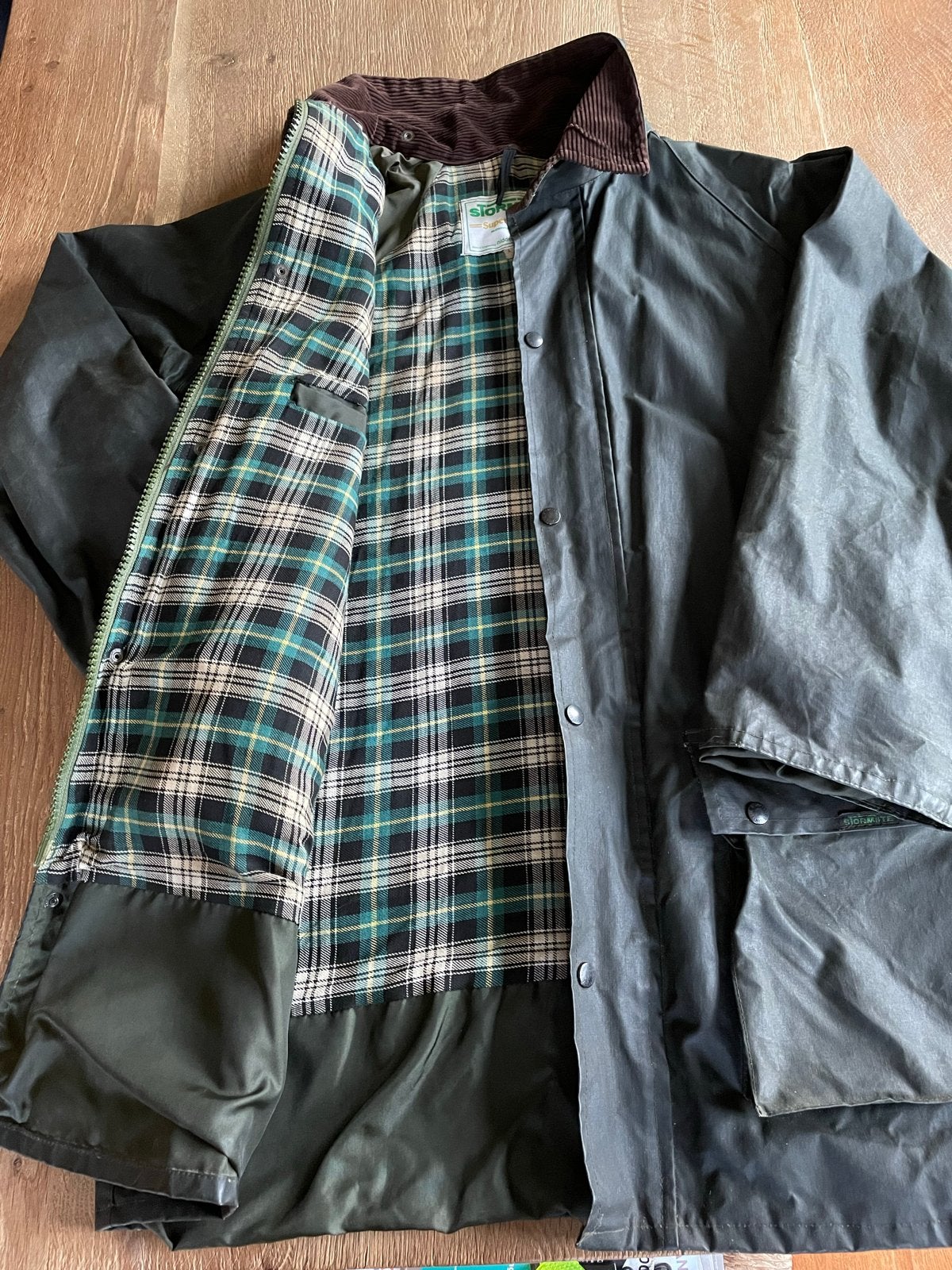 Stormite Super Hunter Waxjas - Maat L, Ophalen of Verzenden, Gedragen, Maat 52/54 (L), Groen