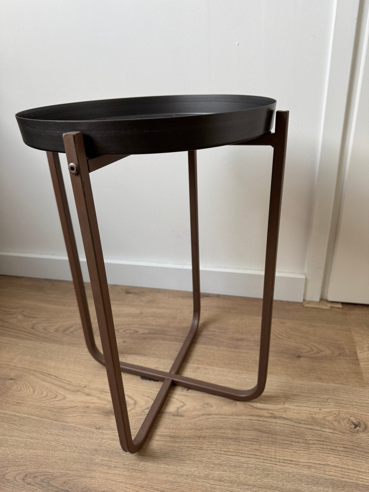 Casa Vivante Rowan bijzettafel, Minder dan 55 cm, Rond, Zo goed als nieuw, Ophalen