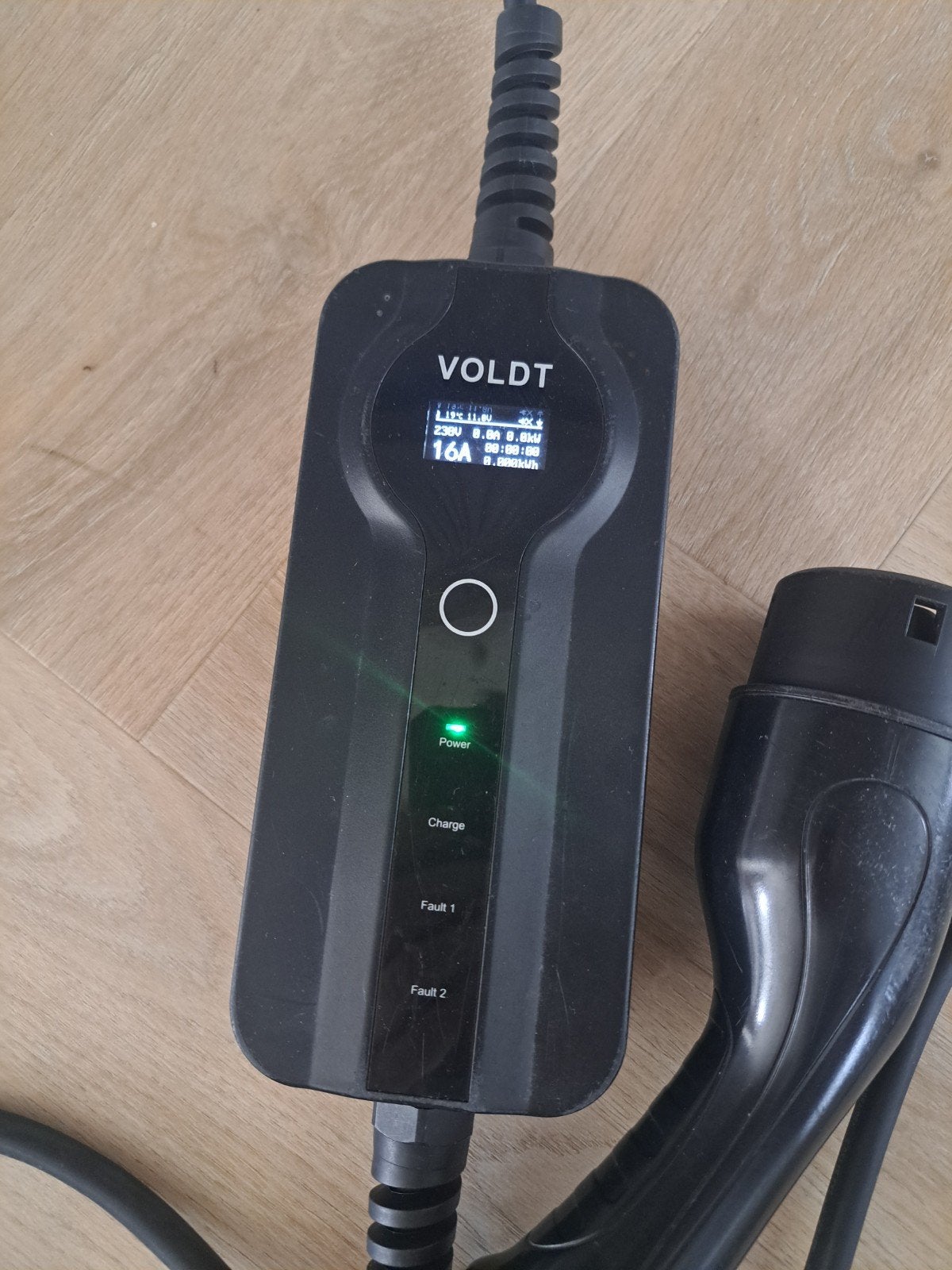 Mobiele EV lader merk Voldt type 2, 3,7kW, Auto diversen, Ophalen of Verzenden, Gebruikt, Laadkabel