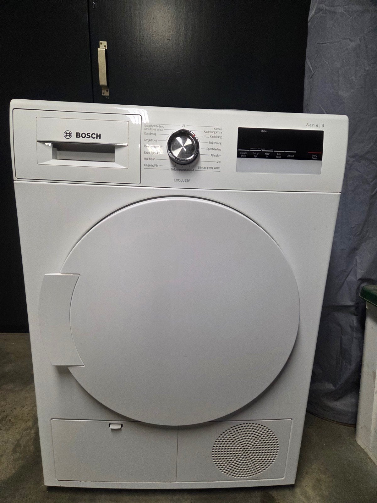 wasdroger bosch, Ophalen, Gebruikt, Condens, 85 tot 90 cm