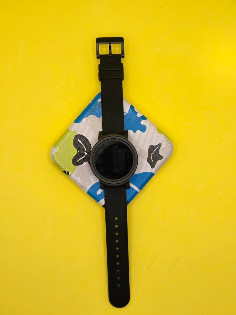 TicWatch E2 Smartwatch met doos & 2 laadkabels, Gebruikt, Mobvoi, Zwart, Ophalen of Verzenden