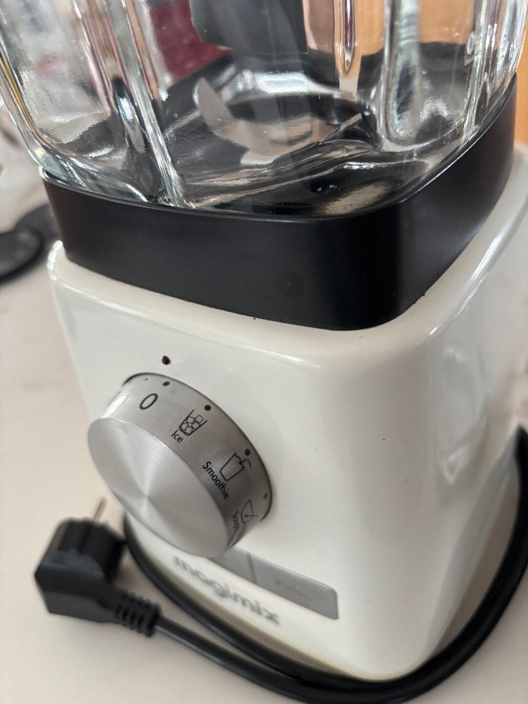 Magimix Blender + Mini Kom 1200 W 1,8l, Ophalen, Zo goed als nieuw, Blender
