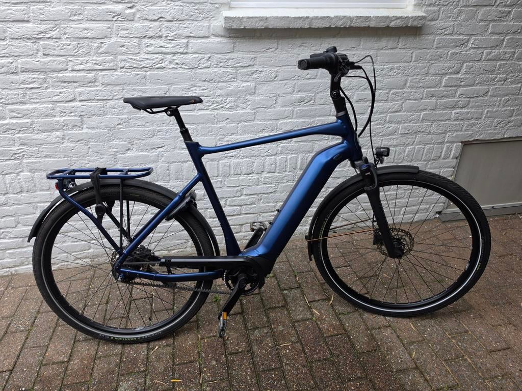 Giant Daily Tour E+ Metallic Navy E-bike, 59 cm of meer, Ophalen of Verzenden, Gebruikt