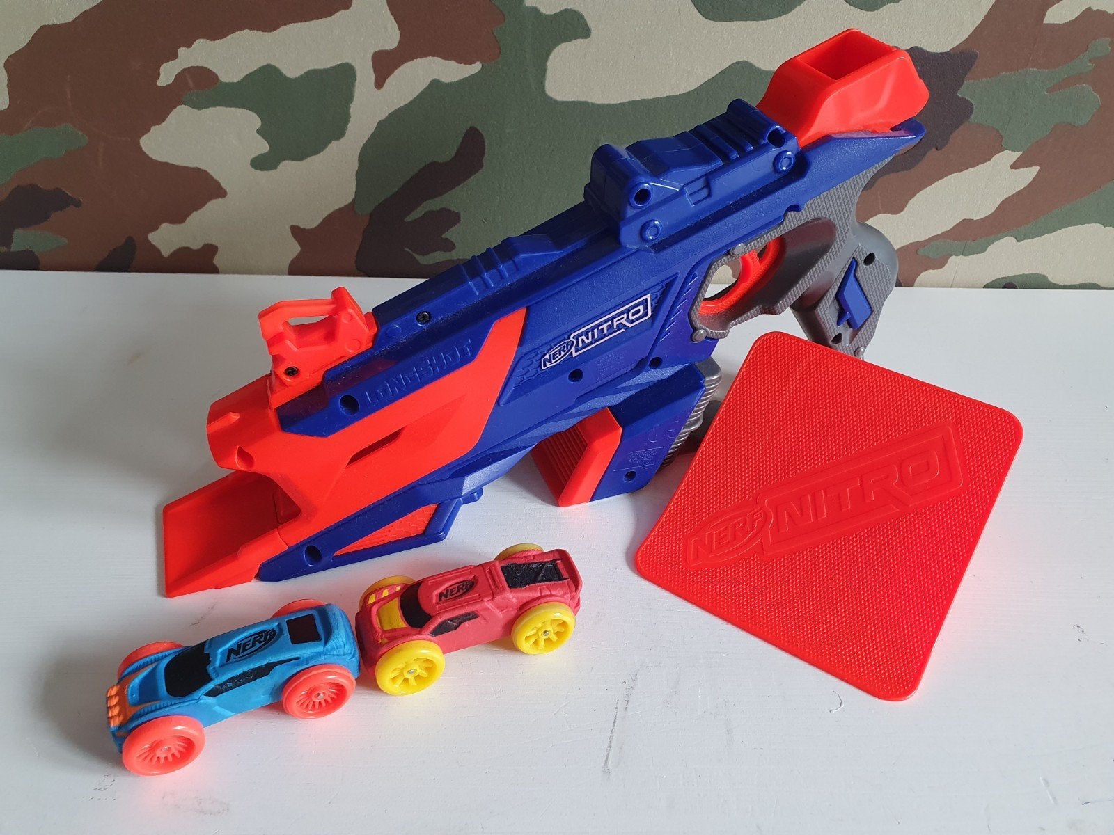 Nerf nitro longshot, Ophalen of Verzenden, Zo goed als nieuw
