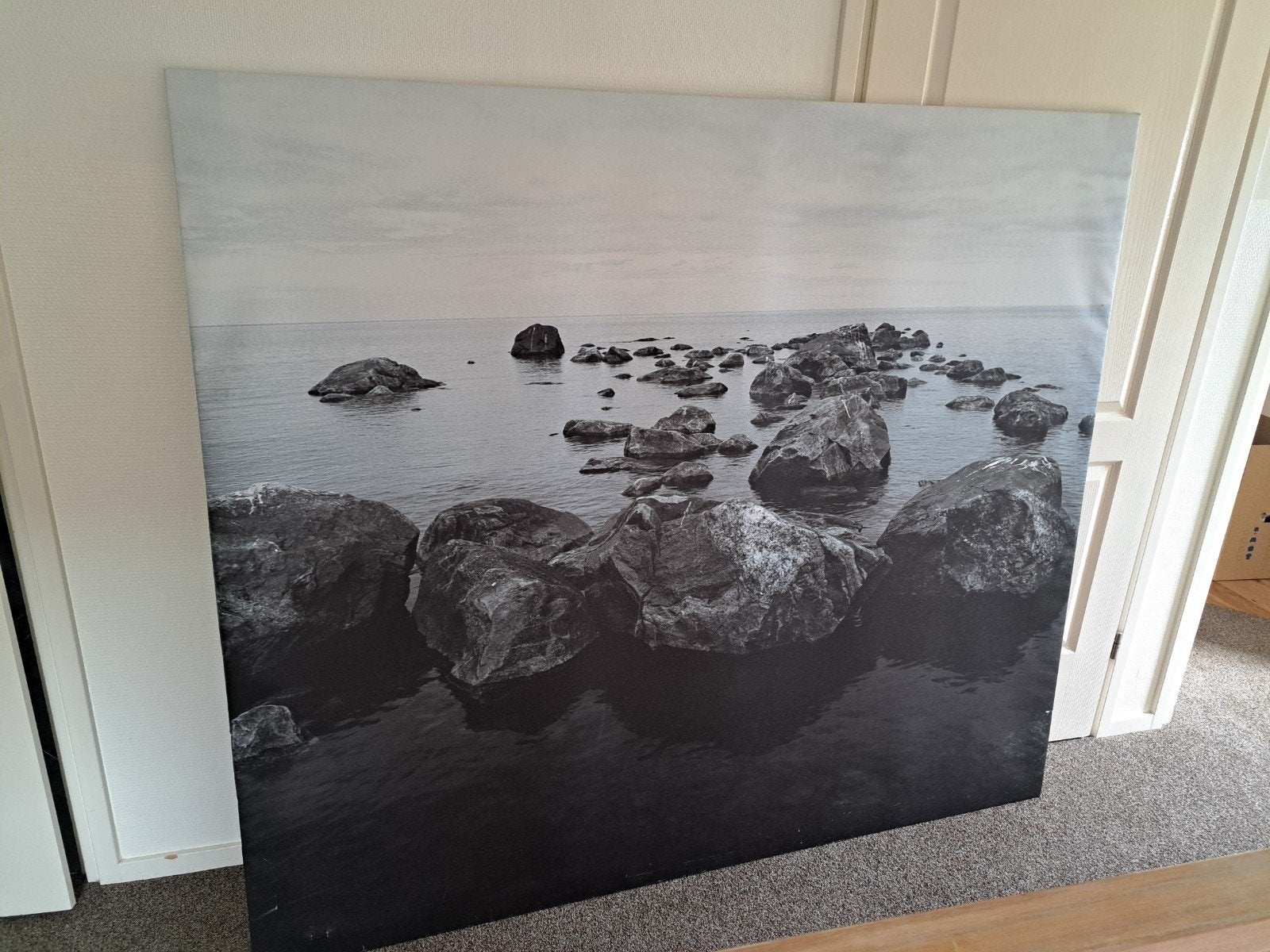 Gespannen canvas Schilderij van 1.50m x 1.70m, Huis en Inrichting, Ophalen, 50 – 75, Gebruikt, 125 cm of meer
