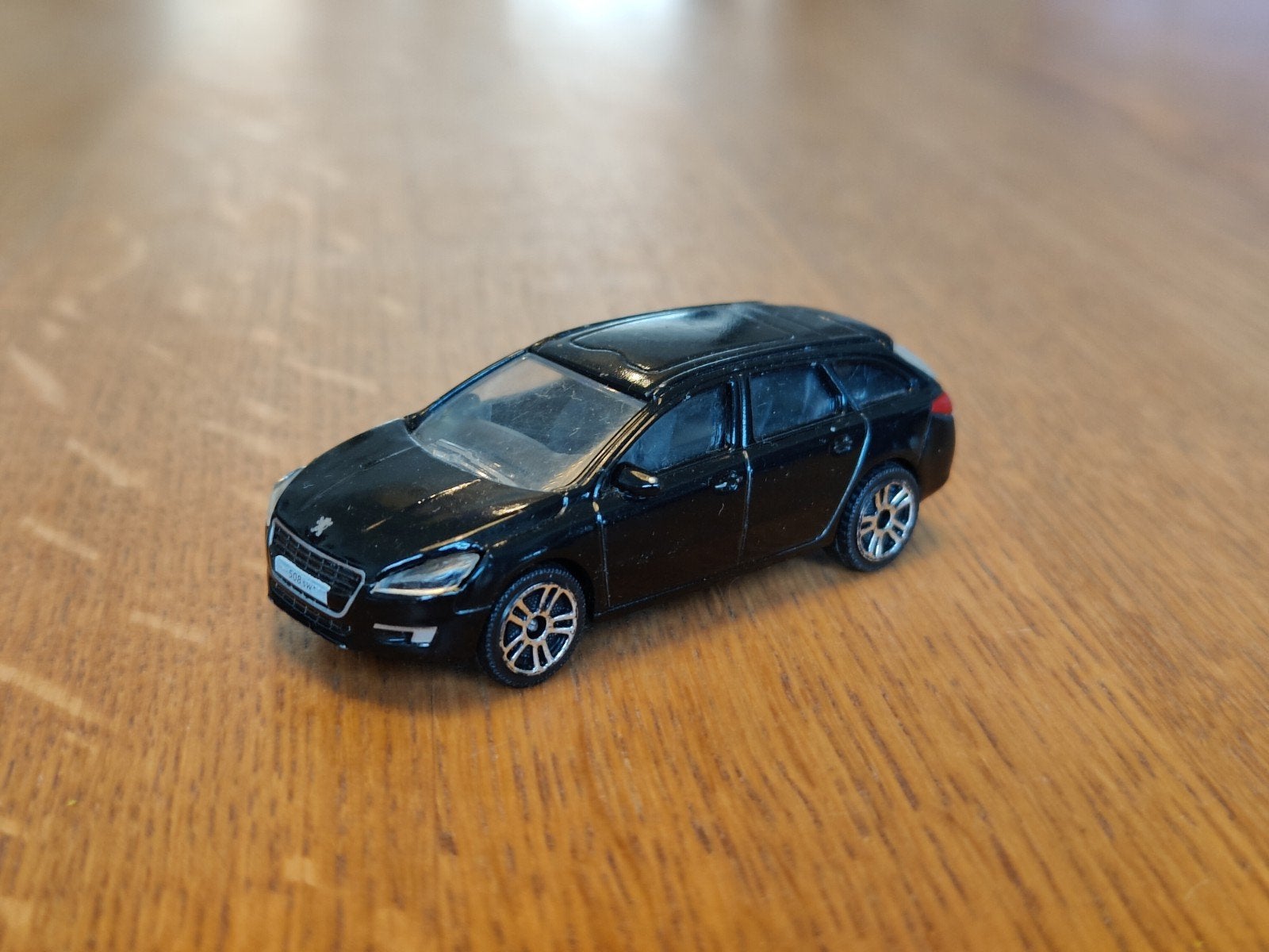 Majorette Peugeot 508 SW ZWART, Ophalen of Verzenden, Zo goed als nieuw, Auto