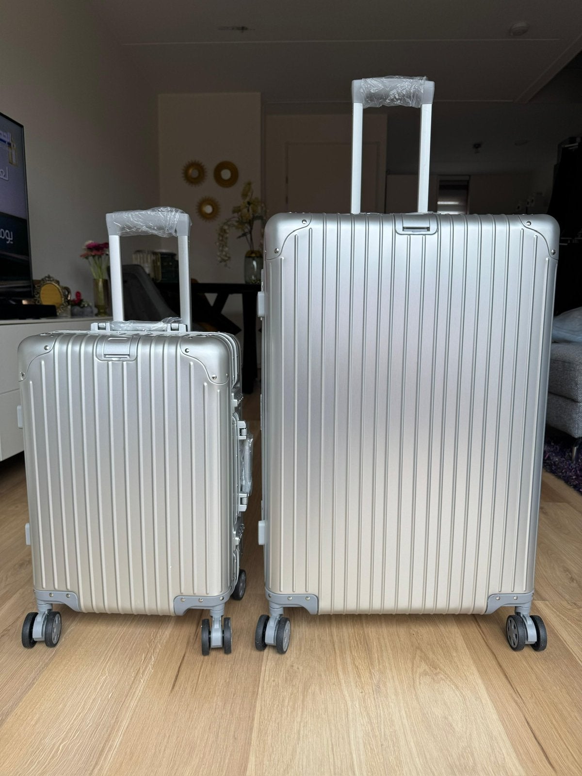 Rimowa koffers - ruimbagage & handbagage - zo goed als nieuw, Sieraden, Tassen en Uiterlijk, Koffers, Hard kunststof, Zo goed als nieuw